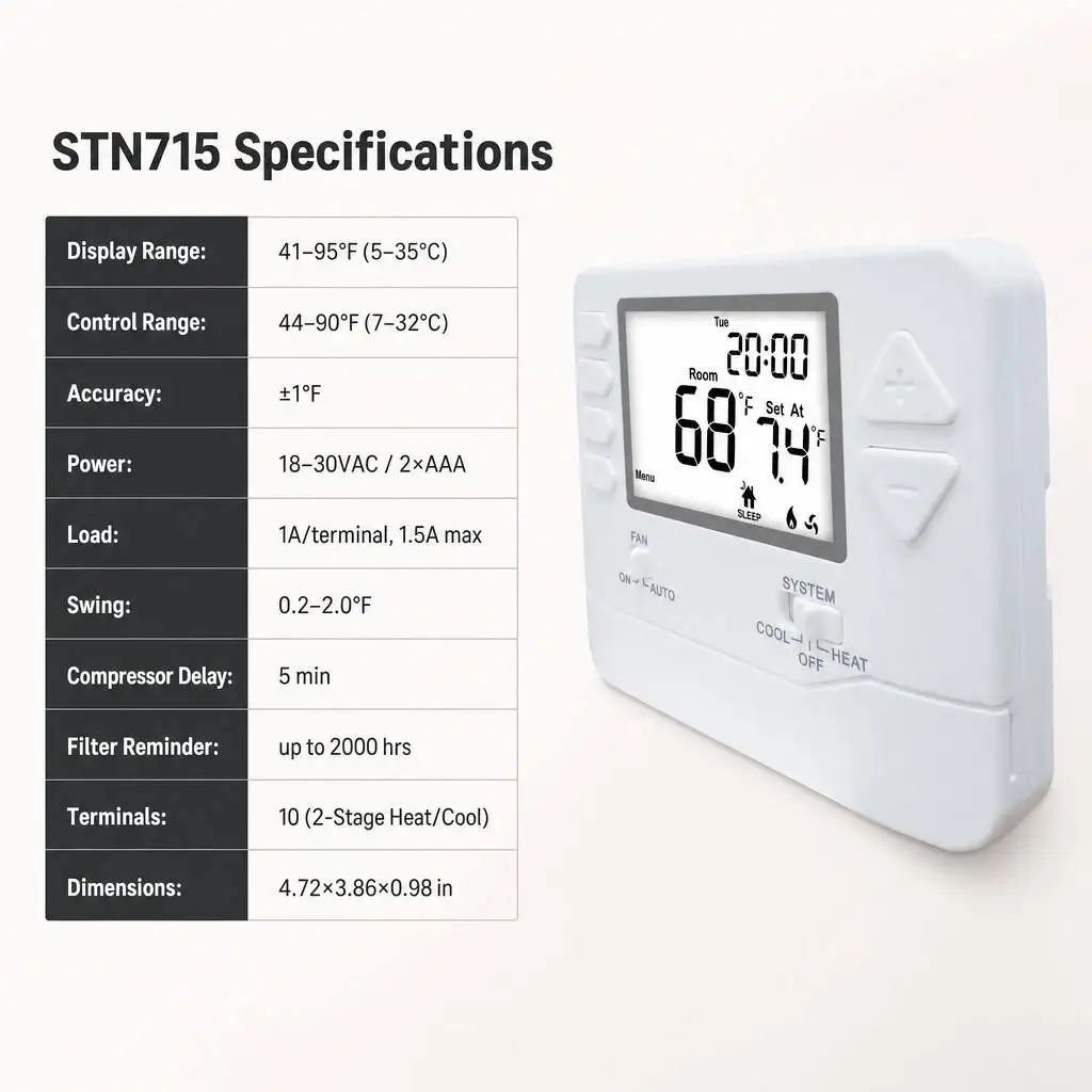 Abs Electronic Air Conditioner, 24V, HVAC - detail 4
