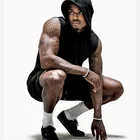 Pullover Gym Fitness Tank Top Cotton Blank Sports Hood Men's Casual Fitness Running Training Waistcoat Vest