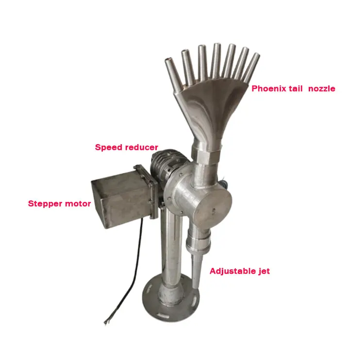 1d Fountain Nozzle for Fountain With Waterproof Stepper Motor and DMX512 Control System factory