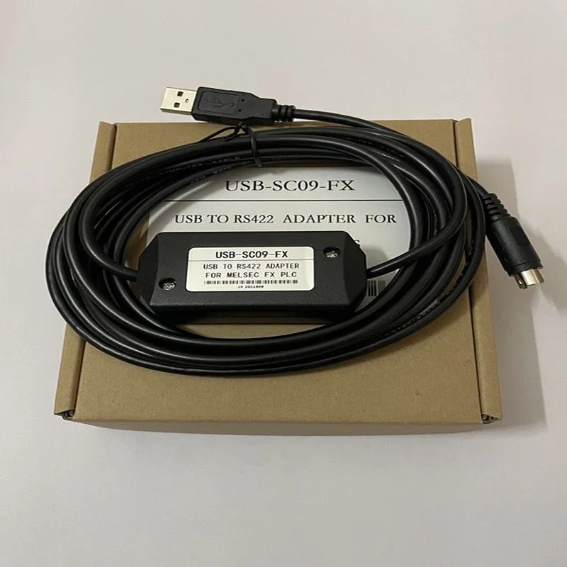 Plc Programming Cable Fx3u/1n/2n Data Cable Connection Cable Usbsc09
