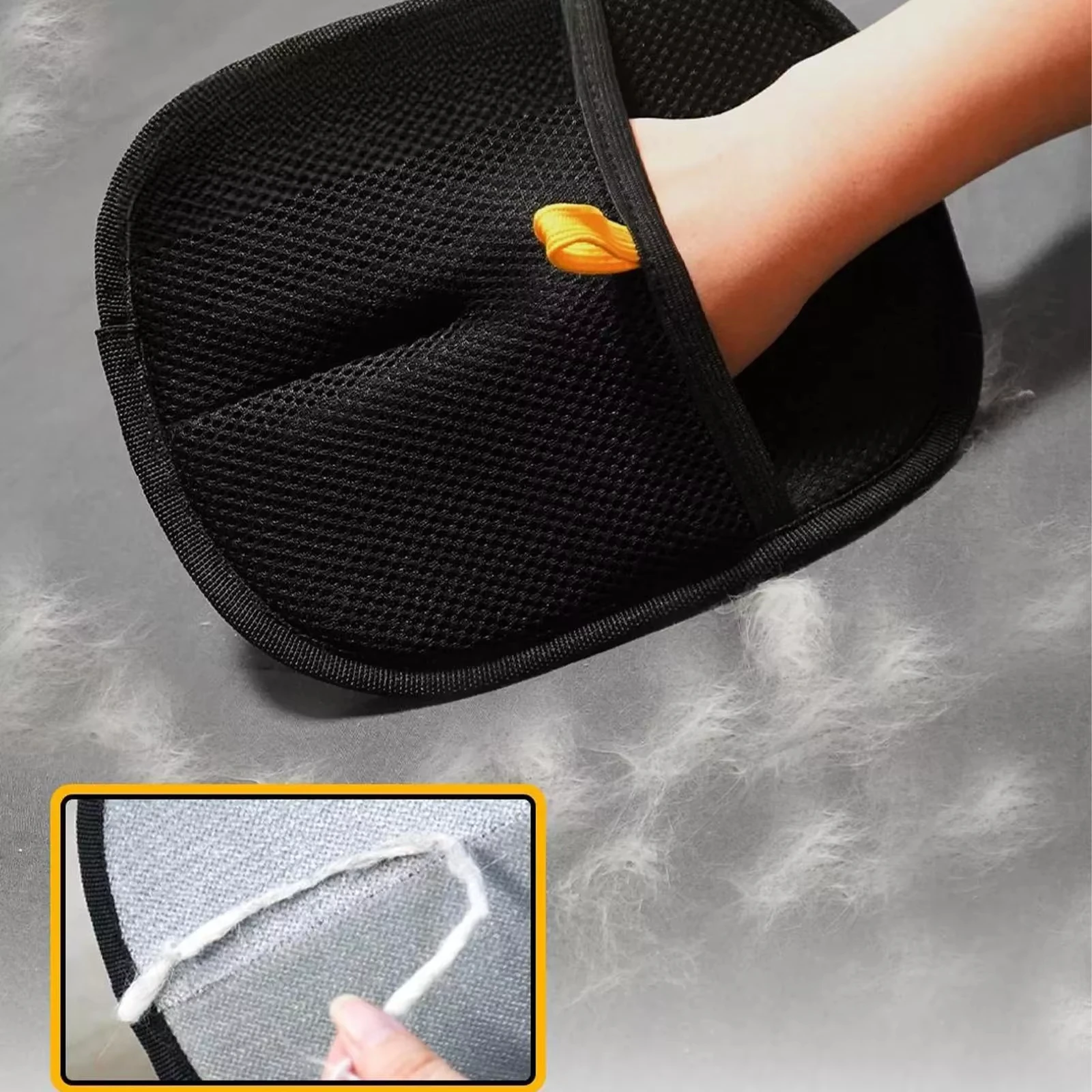New High Quality Pet Hair Removal Gloves Double-Sided Pet Grooming Cleaning Gloves Pet Supplies supplier