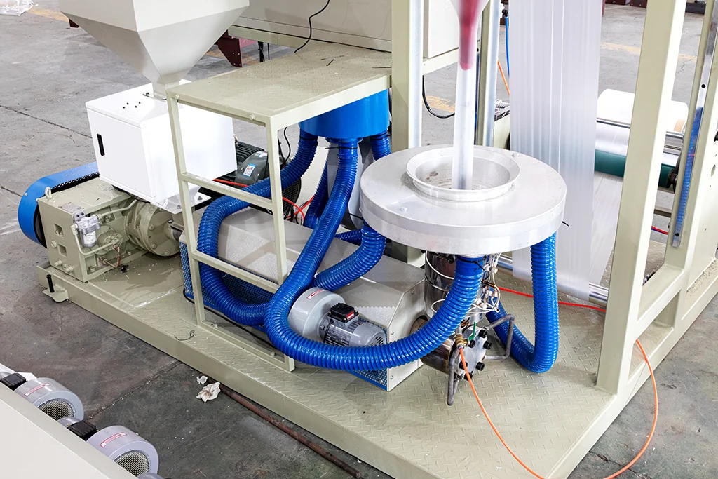 product chenqi best hot mini film blowing machine plastic production machine condition processed ldpe hdpe lldpe-4