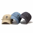 Hat All-match Casual Embroidery Cartoon Peaked Cap Outdoor Leisure Korean Fashion Baseball Hat
