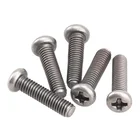 Size M3 Best Quality Wholesale All Size Alloy Pan Head Gr5 M3 Titanium Screws For Precision Machine