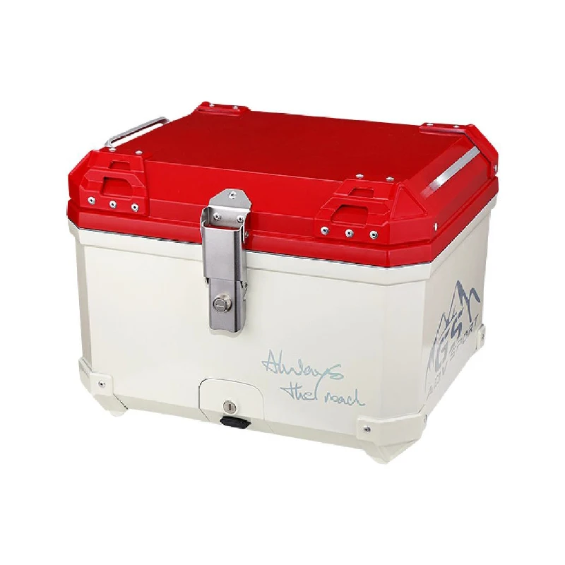 Hot Sale Retro Beautiful Large Capacity Waterproof AntiTheft Customizable Universal Motorcycle Tail Box