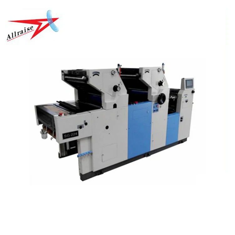 two colour offset printing machine