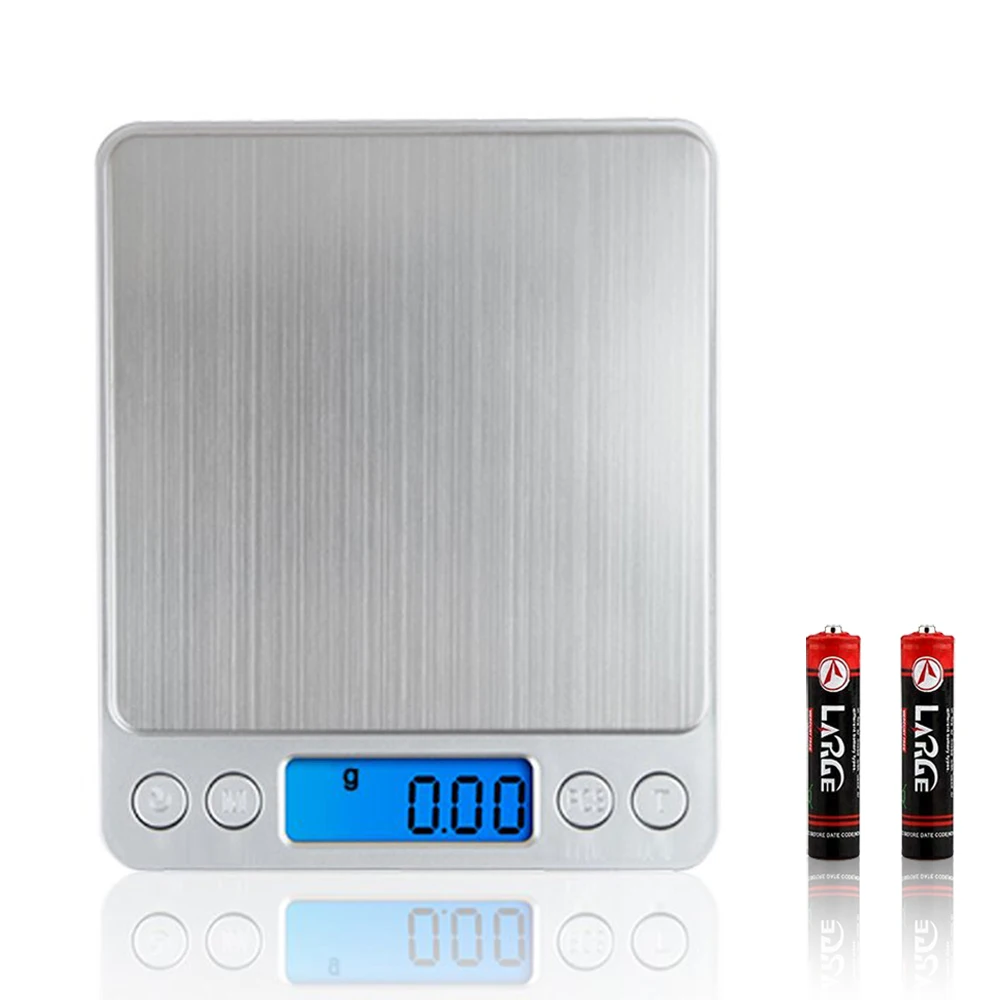 0.01g Pocket Digital Jewelry Scale Weight Balance Electronic Gram 500g 