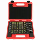 Repair Tool 114Pcs Oil Pan Thread Repair Kit Sump Gearbox Drain Plug Tool Set M13 M15 M17 M20l