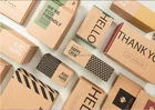Paper Packaging Strong Corrugated Cardboard Paper Carton Packaging Wholesale With Custom Logo Print