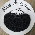 Black Beads Glass Beads Cheap 2-4mm Black Glass Beads For Decoration