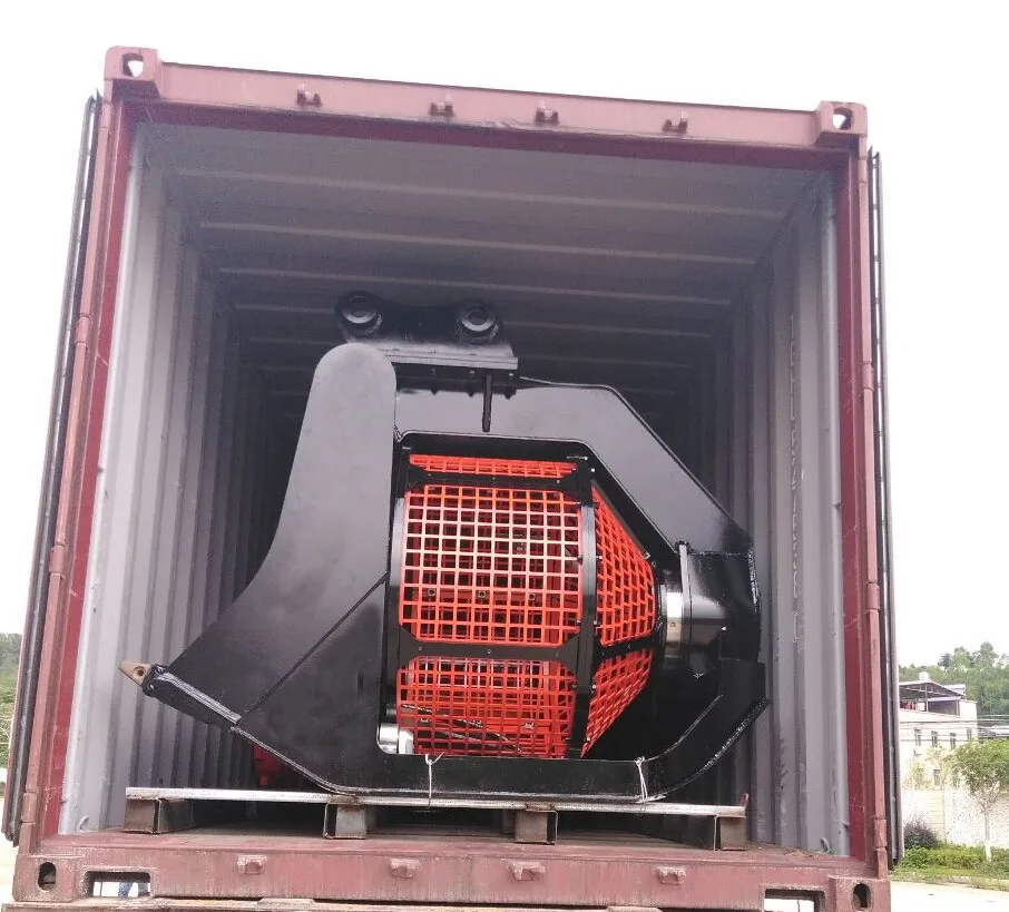 RSBM Excavator Rotating Screening Excavator Buckets for Separate Sand and Stone