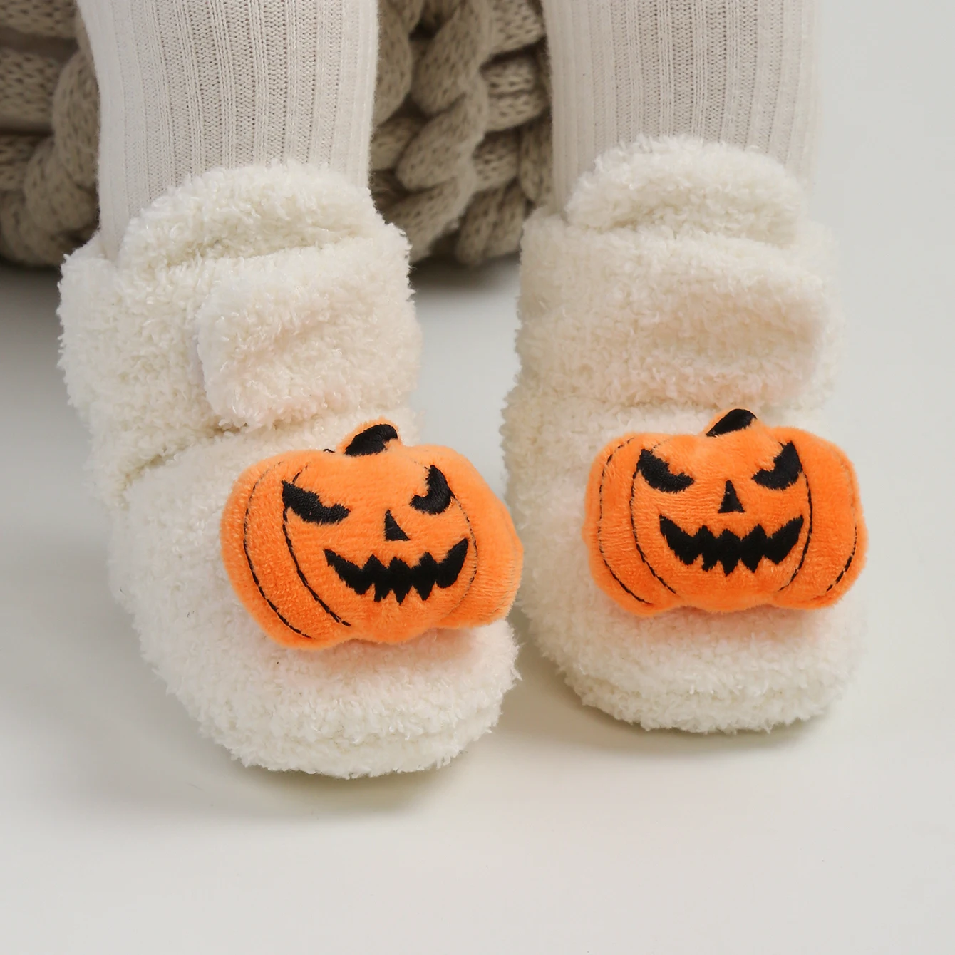 2024 Casual Halloween Baby Shoes Soft-Soled for Comfort Baby Halloween Outfit Accessory details