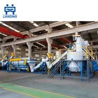 Waste Pet Plastic Bottle Flakes Washing Recycling Line
