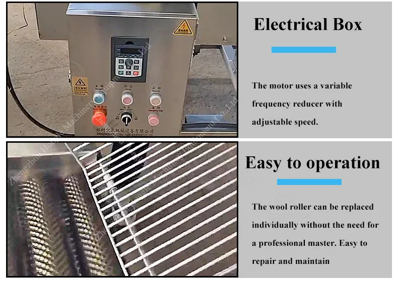 product automatic onion taro peanut sweet potato dry cleaning machine-5