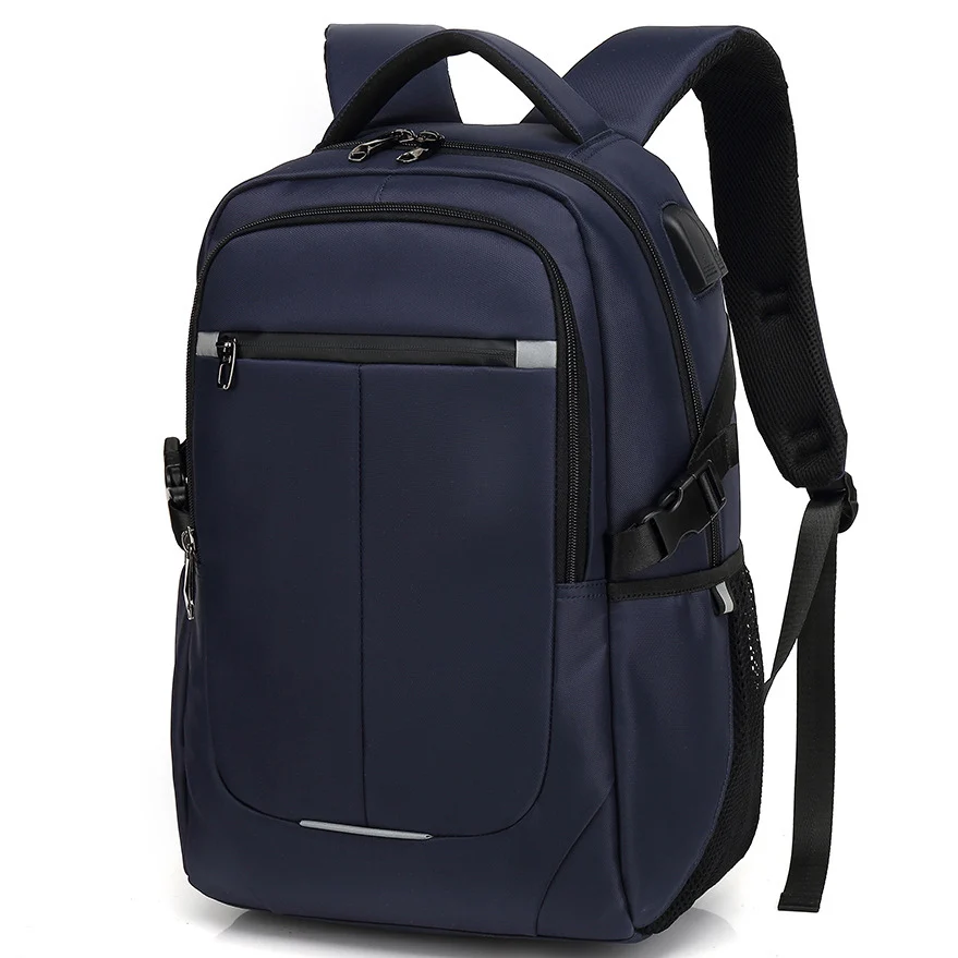 Large capacity mens backpack travel leisure business computer Korean fashion trend high school student backpack