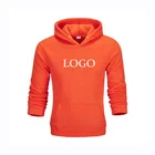 Hoodies Warm Heavy Weight Design Logo Winter Custom Embroidered Hoodies