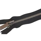 Jacket Zipper Zippers Metal Bag Zipper Down Jacket Bag Wallet No.5 Metal Corn Teeth Closed Tail Custom Zipper