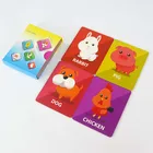 Flash Card Custom Printing Flashcard Baby Sight Words Kids Children Learning Educational Flash Card