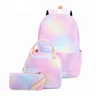 School Backpack 2020 3pcs Set Laptop Wholesale Children Kids Girl Bookbags School Backpack Set Bags
