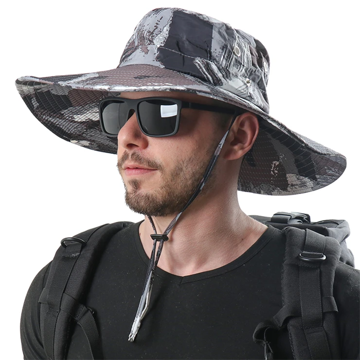 waterproof camo boonie hat