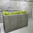 Pots Modern Flower Large Outdoor Planters Green Plant Concrete Flower Pots Garden Flowerpots Fiberglass Flower Box