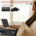 Portable Laptop For Portable Ergonomic Foldable Laptop Stand With Mouse Plate Laptop Stand For Bed
