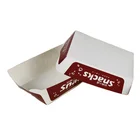 Packaging Food Wholesale French Fries Packaging Food Box Custom Logo Printed Disposable Fast Food Box