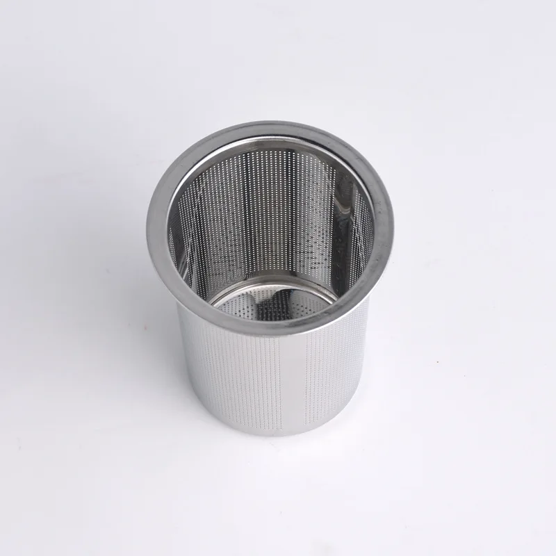 WHY141 304 Stainless Steel Etching Net Reusable Tea Infuser Tea Strainer Teapot Loose Tea Filter Kitchen Accessories