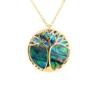 Pendant Abalone Shell Shell Life Of Tree Pendant Tree Of Life Pendant With Abalone Shell Charm Necklace