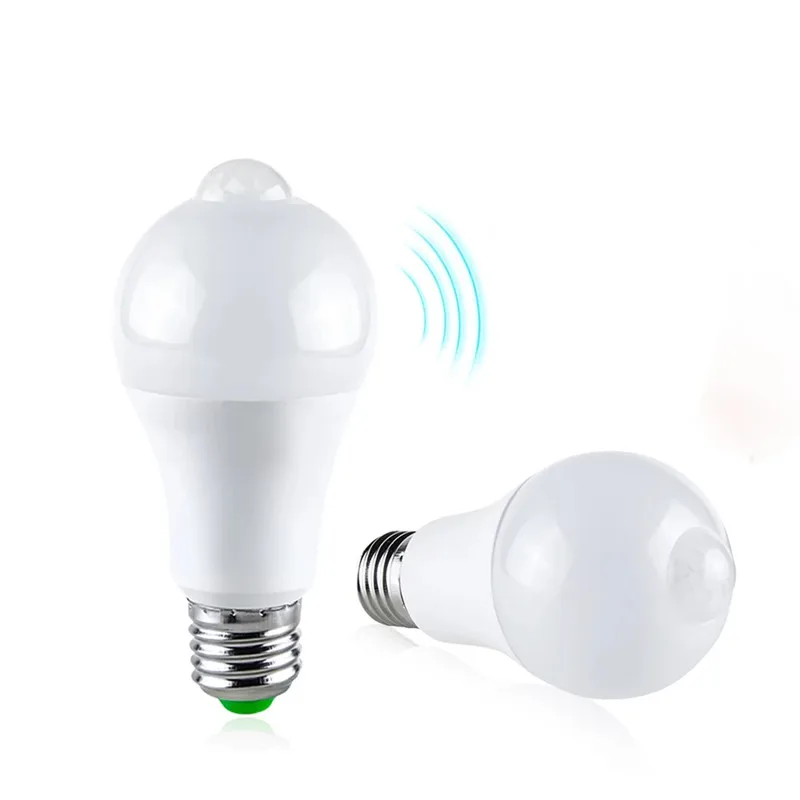 e27 motion sensor light bulb