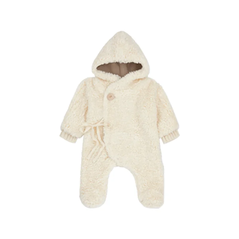 2022 mew style newborn infant winter clothes cotton padded jumpsuits+hooded+fleece vest warm 3pcs baby clothing sets