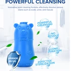 Toilet Cleaner Blue Bear Bubble Toilet Deodorant Air Cleaner Toilet Cleaner