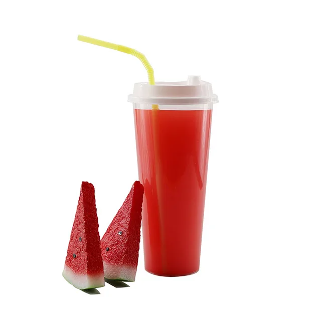 High Quality and Low Price 16oz Disposable Plastic Cups for cold drink shops