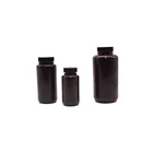Llarge Mouth Plastic PE Reagent Bottles Round Bottom For Lab