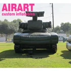 Advertising Balloon Balloon Military Inflatable Giant Advertising Inflatable Green Military Tank Model Balloon