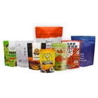 Packing Packaging Custom Logo Print Matte Smell Proof Packing Zip Lock Mylar Plastic Packaging Bags