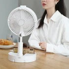 Fan For Air Cooling Foldable Number Of Blades 3 Control Type Digital Folding Fan For Garage