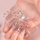 Wholesale Custom Nail Wraps Nail Art Full Cover Nail Sticker Designs
