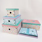 Box In Collapsible Foldable Box In Art Paper Matte Finish Foiled Rose Gold Hot Stamping Logo