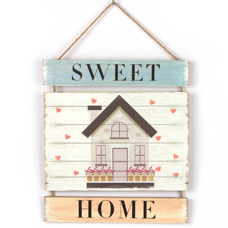 Details about   Family Love Home Decoration Door Sign Wall Hanging Living Room Mdf Plaque Board 