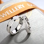 925 925 Silver Anel Casal Wedding Trendy Minimalist Ladies Women Finger Fashion Promise Couples 925 Sterling Silver Rings