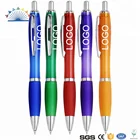 Plastic Pen Plastic Ball Pen Manufacturing Personalized Plastic Advertising Curve Pen Raw Materials Ball Pen Promotional