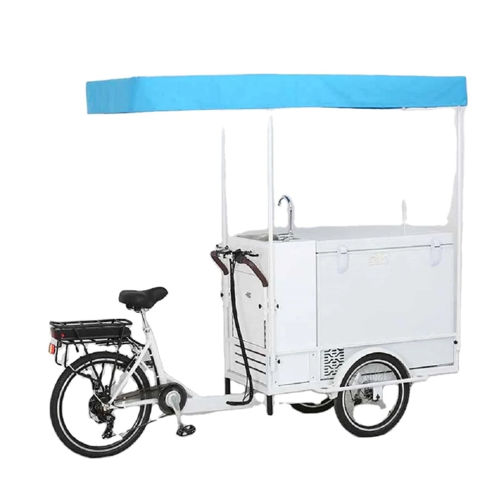 electric ice cream bike