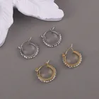 Hoop Earrings Earringshoop Wholesalse Fashion 16mm Hoop Rhinestone Earrings For Women's Jewelry Fashionable Girls Earrings