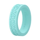 Ring Engagement Many Colors Silicon Wedding Band Ring Engagement For Anniversaries