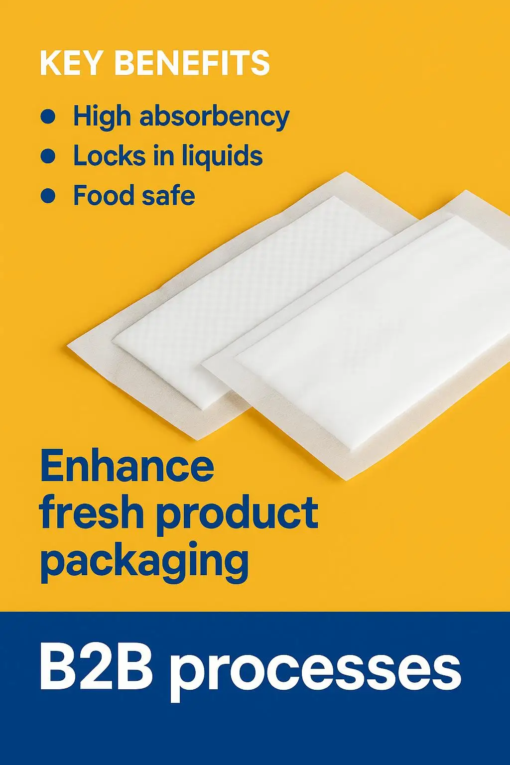 Eco-Friendly Disposable Paper Absorbent Pad for Fresh Meat, Beef, and Poultry Packaging - detail 8