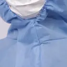 Gowns Hospital Surgery Blue Non Sterile Sms Level 4 Breathable Surgical Medical Isolation Gowns Disposable