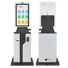 hotel auto receipt of electronic payment terminal sim coin operated card dispenser kiosk machine