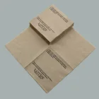 A Napkin Kraft Recycled Napkins Unbleached Natural Color Napkin Brown Recycled Serviettes