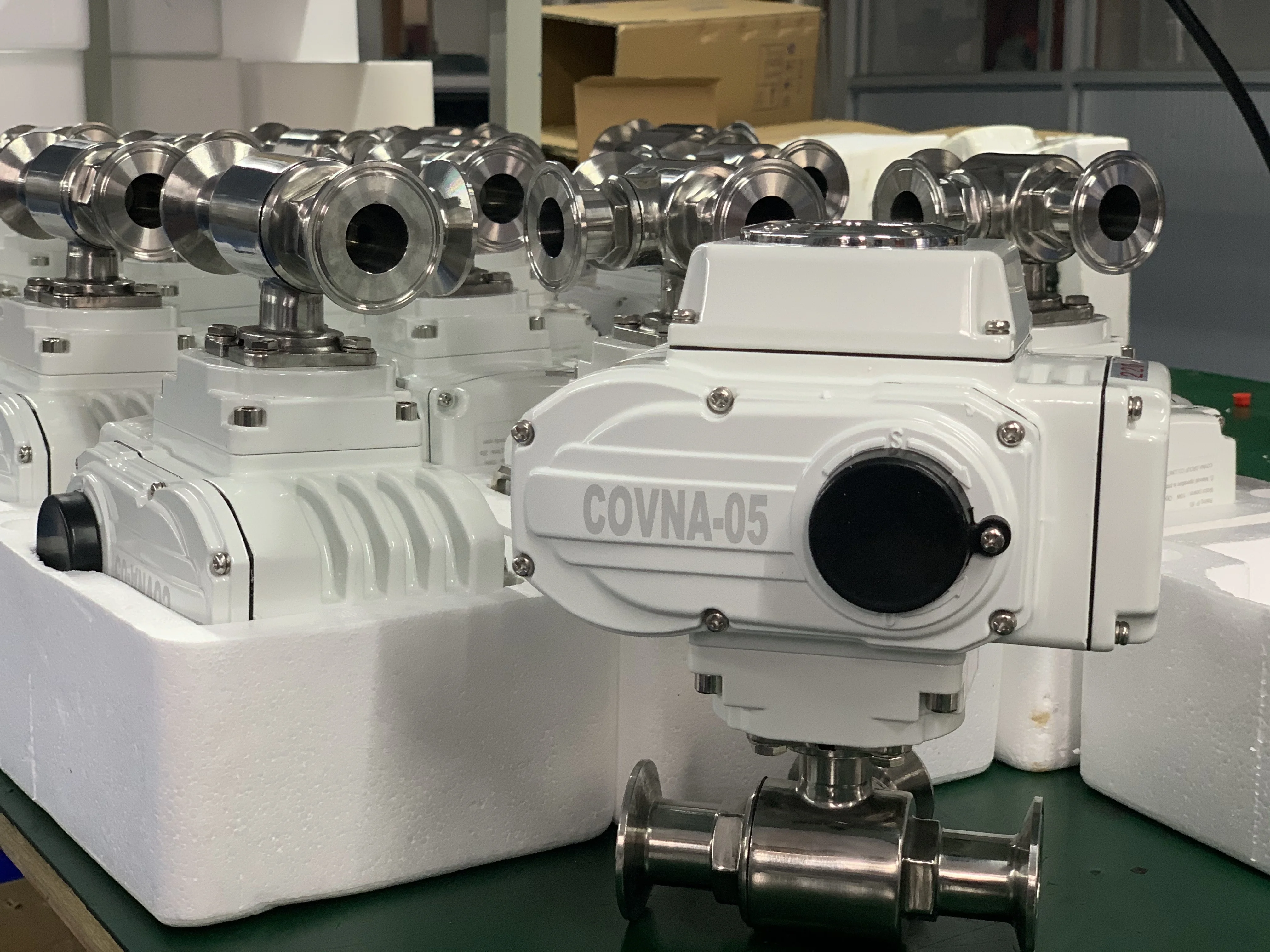 Covna Dn Inch V Tri Clamp Connection Food Grade Stainless Steel